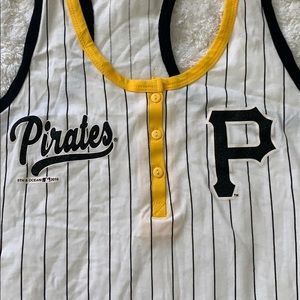 Pittsburgh Pirates ladies pinstripe tank top